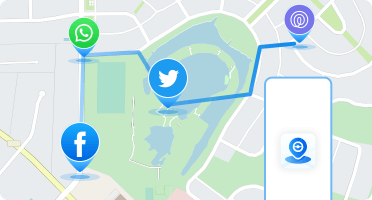 change location on whatsapp