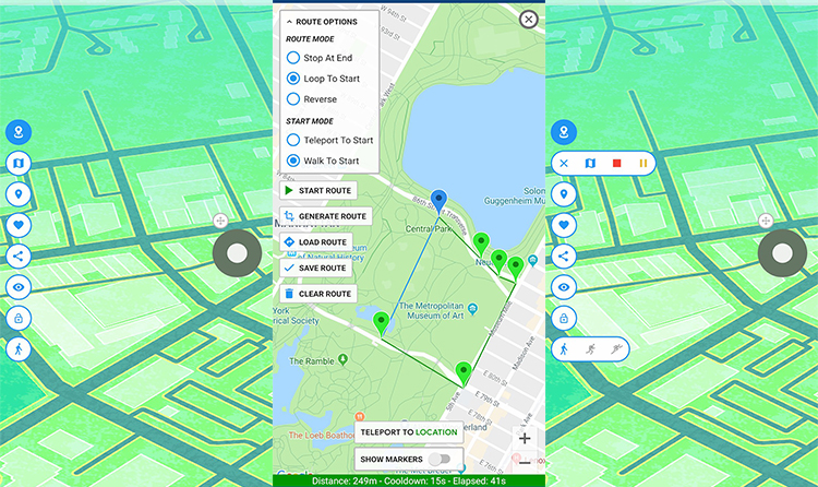 GPS JoystickでAndroidの位置情報を偽装