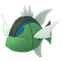 ポケモンGO バスラオ（あおすじのすがた）