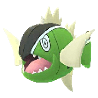 ポケモン go バスラオ(しろすじ) 色違い