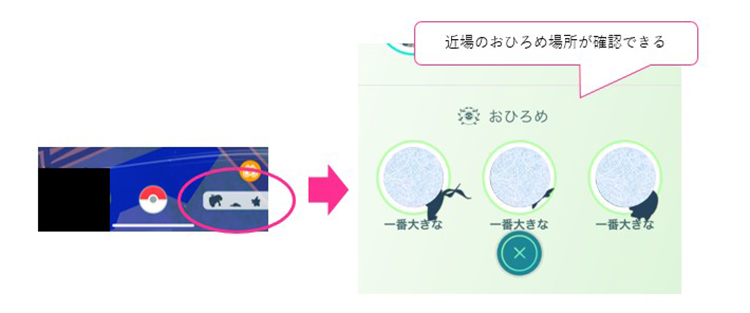 ポケモン go おひろめの開催場所