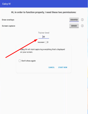 Click Start Calcy Iv