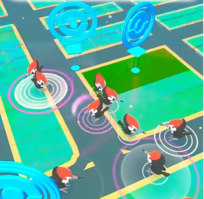 コミュニティ・デイ ポケストップが密集している場所