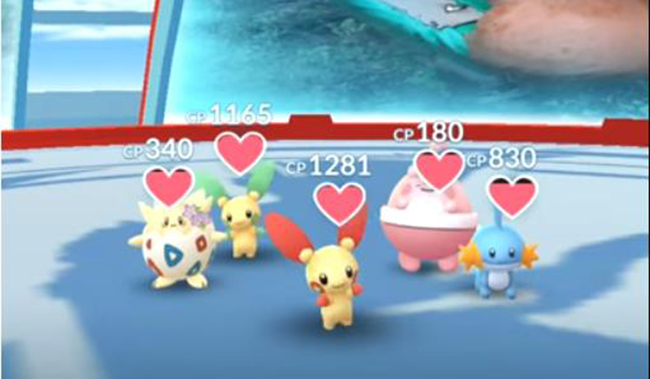 ポケモン go かわいいジム