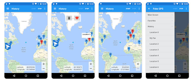 ByteRev Fake GPS虛擬定位