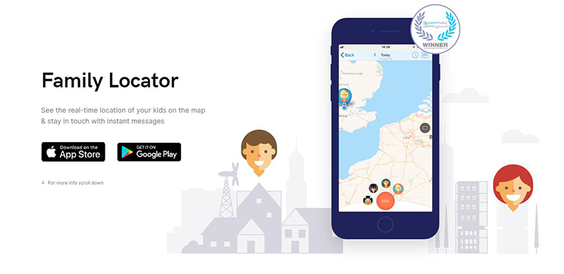 Family Locator アプリ