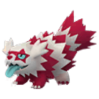 ポケモン go ガラルジグザグマ 色違い