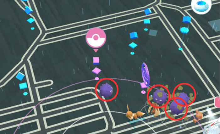 ポケモン go ポケモンの巣