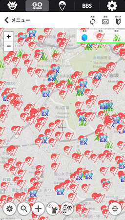 ポケモン go レーダー GO FRIEND