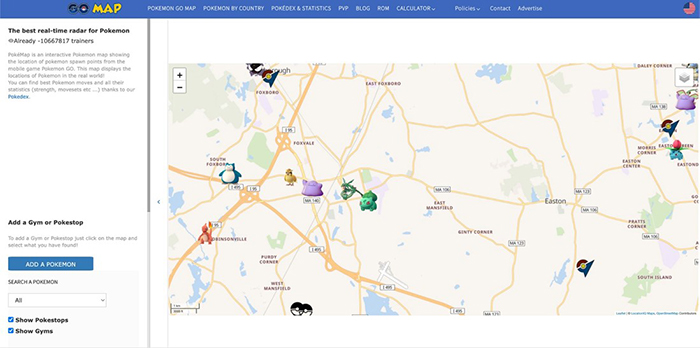 ポケモン go レーダー GO MAP