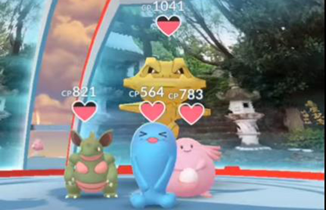 ポケモン go ジム防衛