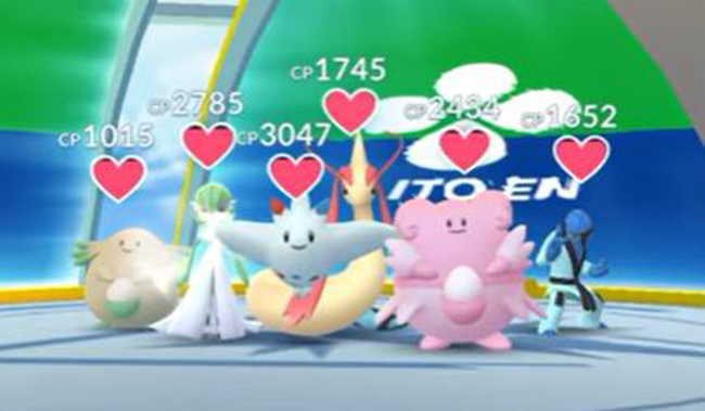 ポケモン go ジム配置