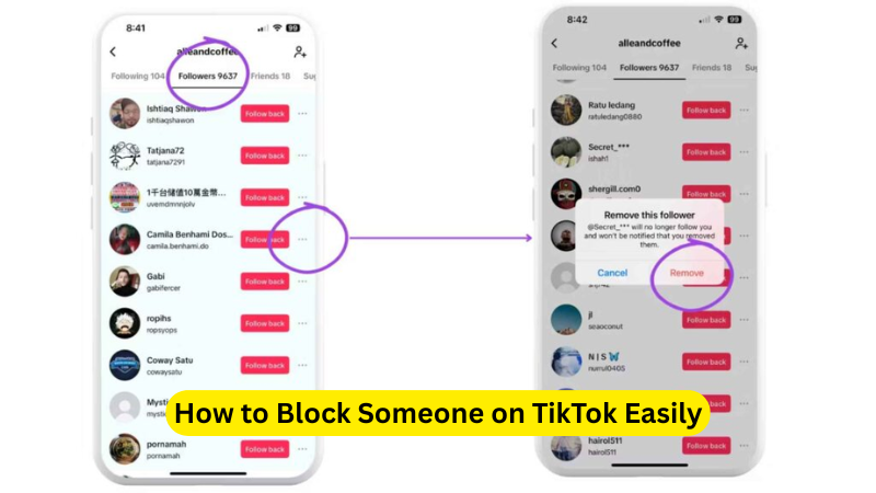 How to Block Someone on Tiktok