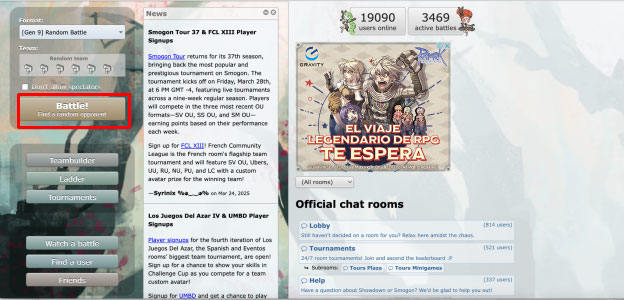 Pokemon Showdown功能