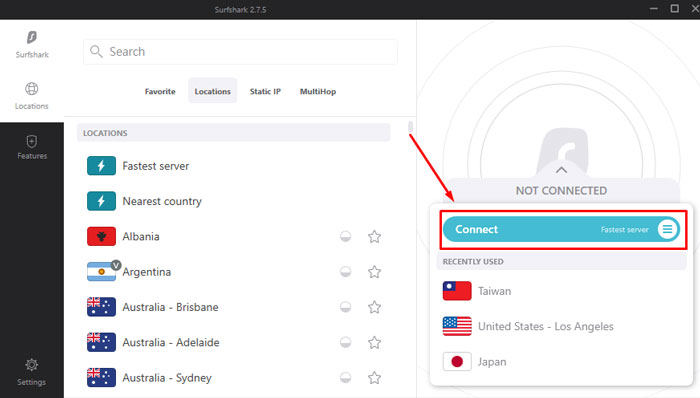 Surfshark 下載步驟