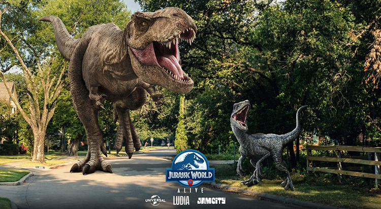 位置情報ゲーム Jueassic World アライブ