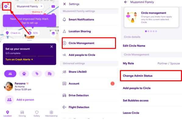 Leave Life360 Circle You Created