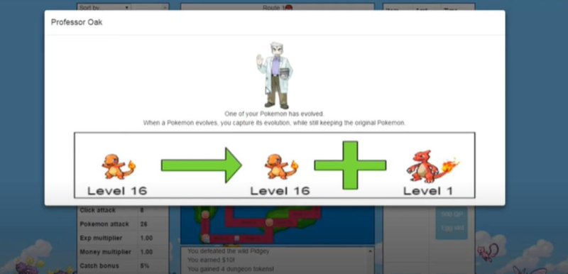 level up your trainer