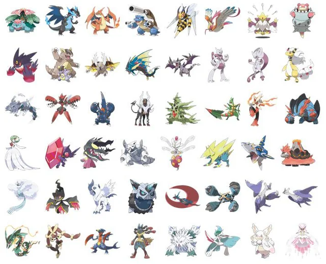 mega evolutions