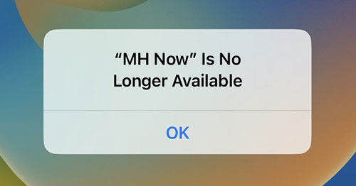 mh now is no longer available