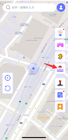 MocPOGO Go Catcherモード