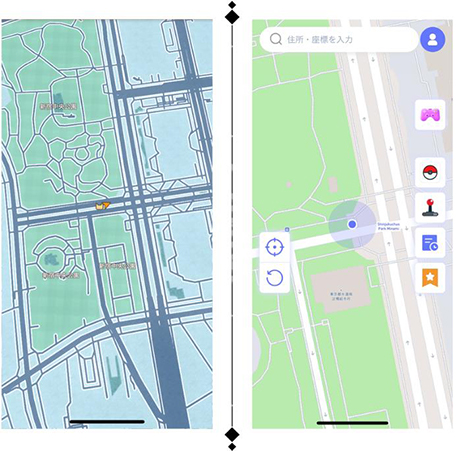 MocPOGOメイン画面