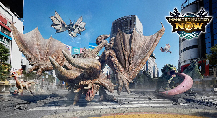 位置情報ゲーム モンスターハンター Now