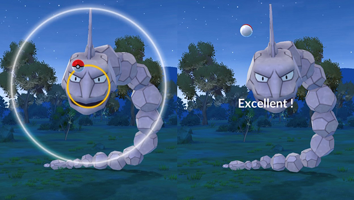 ポケモン go イワーク エクセレント スロー