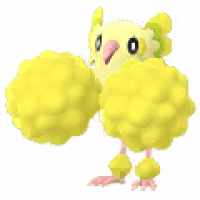 ポケモンGO オドリドリ（ぱちぱちスタイル）