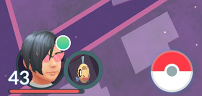 ポケモン go ヒンバスを相棒に設定