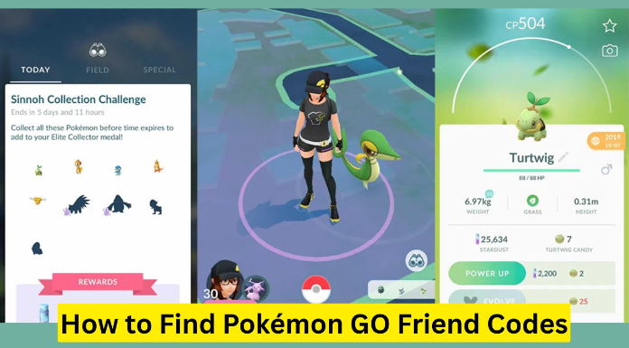 pokemon go friend codes