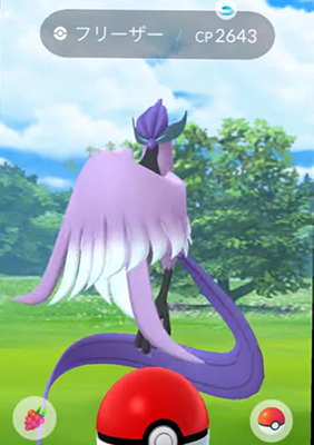 ポケモンgo フリーザー ガラルの姿