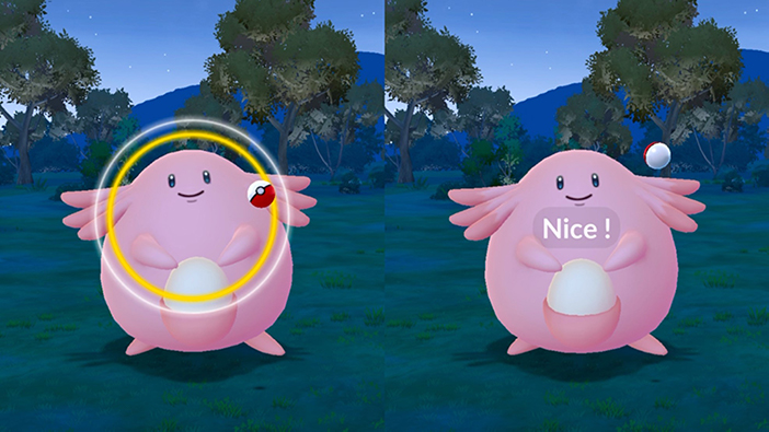 ポケモン go ナイススロー