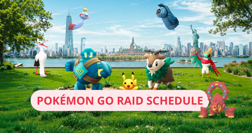 pokemon go raid schedule