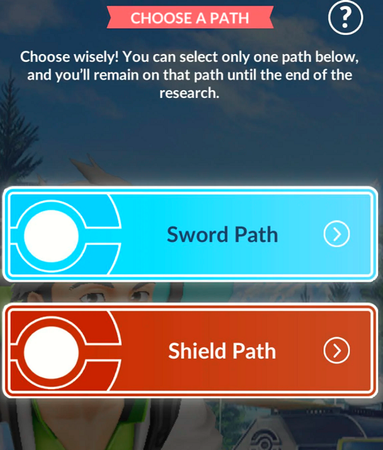 Pokemon Go Sword Path