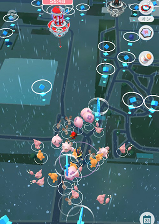 ポケモンgo 大量発生 おでかけキャッチャーを使う
