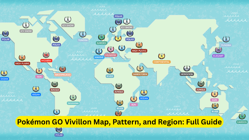 Pokemon Go Vivillon Map
