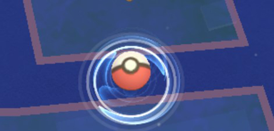 ポケモン go 白い輪