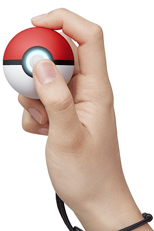 モンスターボールプラス ボタンを押す