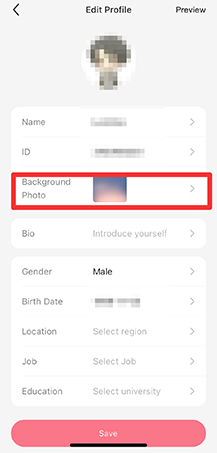 小紅書 背景画像
