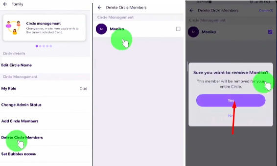 Remove a Member Life360