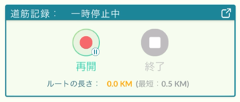 ポケモン go ルート作成再開