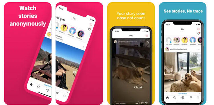 Dim匿名偷看IG限動