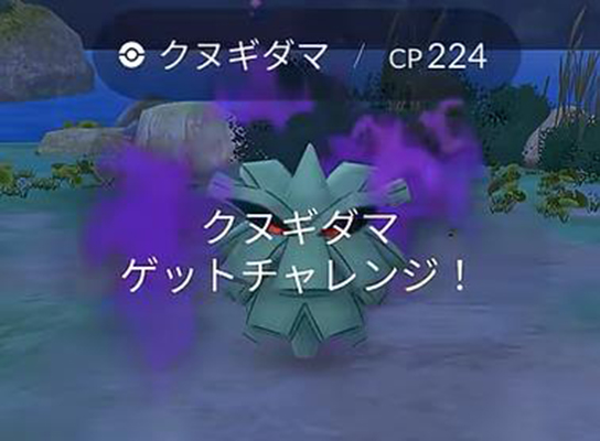ポケモンgo シャドウクヌギダマ