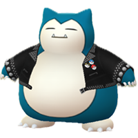 スタッズつきジャケットカビゴン