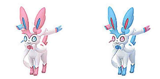 ニンフィア 色違いの違い