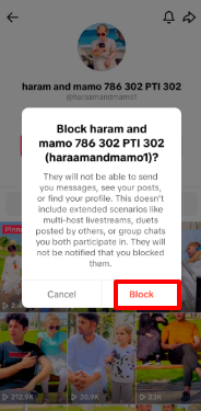 Tap Block Again Android