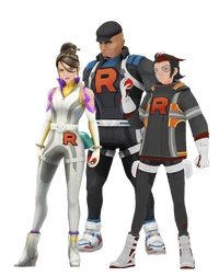 team go rocket leaders