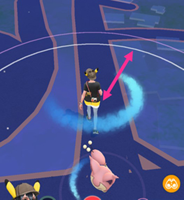 ポケモンGO おさんぽおこうの使い方