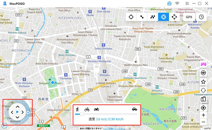 MocPOGO モンハンnow ジョイスティックモード